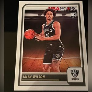 Jalen Wilson (Rookie) 2023 NBA Hoops Panini Card